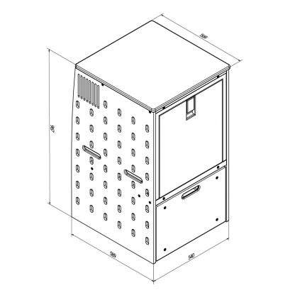 Kompressor Kühlschubladen Modul 65 Liter – Bild 3