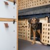 Hundebox mit Klappe für 2 Hunde von Hello Castello