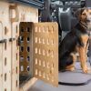 Hundebox mit Klappe für einen Hund von Hello Castello