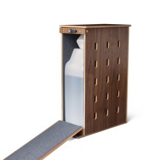 Holzkasten für Dusche